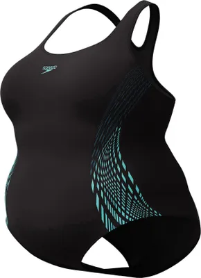 Produktbild von Speedo ECO+ Placement Medalist Badeanzug Damen (plussize)