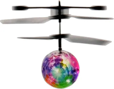 Produktbild von Infrarot LED Fliegender Heli Ball | IR Sensor Hubschrauber Kugel | Mini Heliball | Selbstfliegender Kugel Helikopter | Leuchtball Helicopter