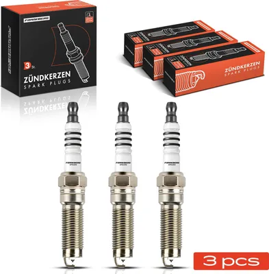 Image de Frankberg 3x Bougie d'allumage pour Ford Fiesta 6 7 Focus III B-Max C-Max II Transit
