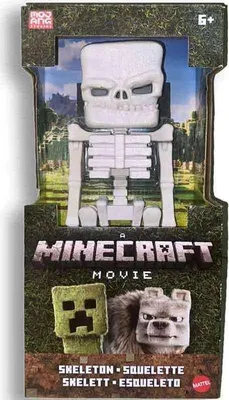 Immagine prodotto di Minecraft SKELETON Figura 25 cm dal film Mattel JFR65