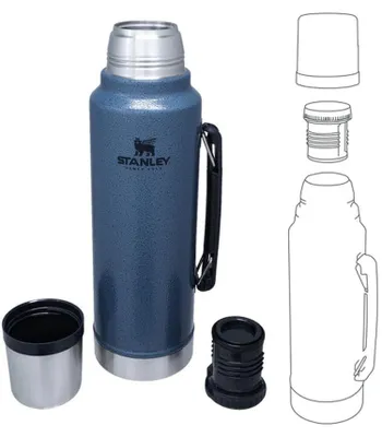 Image de Stanley Classic Legendary Bottle | 1.0L lake hellblau metallic