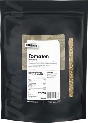 Image de Ubena sel d'assaisonnement pour tomates note fine et riche sachet zip 1000g