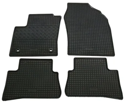 Gummifußmatten Set 4-teilig für Toyota C-HR (9/2016-), schwarz
