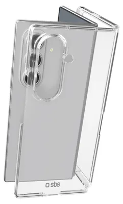 Produktbild von SBS Hybrid-Hülle für Samsung Z Fold 7, transparente Fold-Hülle