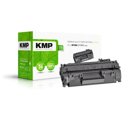 Produktbild von KMP H-T163 Toner schwarz kompatibel mit HP CF 280 A
