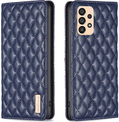 Obrázek produktu pro Galaxy A33 5G Pouzdro, Elegantní Flip Kožené Pouzdro s Kapsami na Karty a Stojánkem pro Samsung Galaxy A33 5G modré