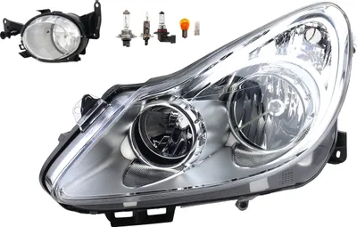 Produktbild von Scheinwerfer passend für Opel Corsa D 07/06-12/10 H7 H1 L +Nebel+Leucht. 1216189 93189357 1710377 13262573 Johns