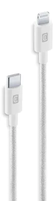 Produktbild von CellularLine Braided Cable USB-C-auf-Lightning 1,5m
