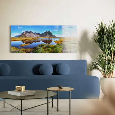Produktbild von Glasbild GLASSPIK Skyland 50 x 125