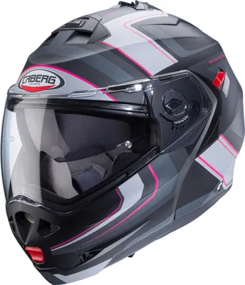 Immagine prodotto di Caberg Duke X Casco moto ribaltabile nero opaco/grigio S