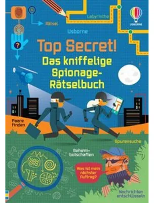 Immagine prodotto di Top Secret! Das kniffelige Spionage-Rätselbuch