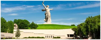 Produktbild von Wallario Küchenrückwand selbstklebend, Größe: 115 x 50 cm, Motiv: Monument der Entschlossenheit | Spritzschutz | abwischbar | pflegeleicht | in