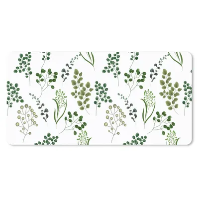 Obrázek produktu pro Podložka pod myš - Byliny - Eukalyptus - Design - 80x40cm - Podložka pod myš