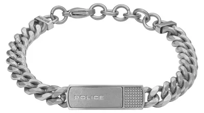 Productafbeelding van Politiemans sieraden, identiteitsarmband, model PEAGB0041001, herenarmband