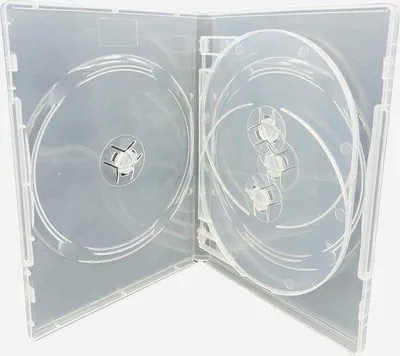 Image de Boîtier 4 disques (DVD/CD/Blu-ray) avec dos de 14 mm, haute qualité