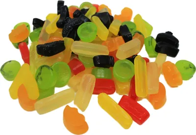 Image de Gomme aux fruits Ravazzi Gomme au vin Fruits au goût de fruits 300g