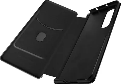 Obrázek produktu pro Pouzdro Avizar s karbonovým designem a kapsou na karty pro telefon Samsung Galaxy Z Fold 3, barva černá