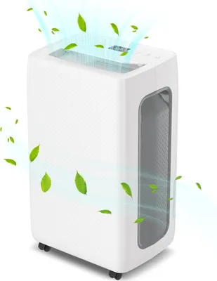 Produktbild von Faziango Luftentfeuchter 26L/24h, Raumgröße ca. 25 m², 420 W, 4,3l Wassertank, Ablaufschlauch, Timer