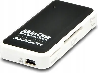 Obrázok produktu pre Čítačka kariet AXAGON Axagon CRE-X1 USB 2.0 čierna, biela