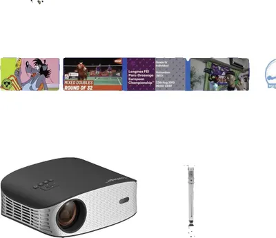 Obrázek produktu pro Projektor, rozlišení Full HD, automatická korekce lichoběžníkového zkreslení, ET32 a držák