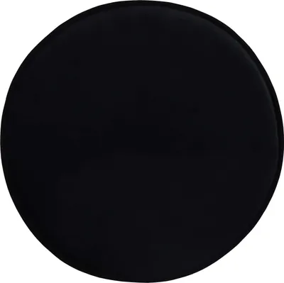 Produktbild von Domarex Runde Stuhlkissen Marie Foam 36 cm - Weich, Komfortabel und rutschfest für Hocker und Stühle, Ideal für Zuhause - schwarz