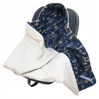 Produktbild von Kerstin Baby Decke für Autositz Kinderwagen Wickeltuch