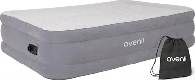 Produktbild von AVENLI Luftmatratze selbstaufblasend 2 Personen 203x152x46cm mit Elektropumpe Queen-Size
