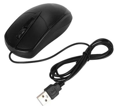 Image de Souris filaire 1 000 DPI, câble de 1,5 m, 3 boutons, construction robuste en ABS, souris de jeu Plug-and-Play pour la maison, l'école et le bureau