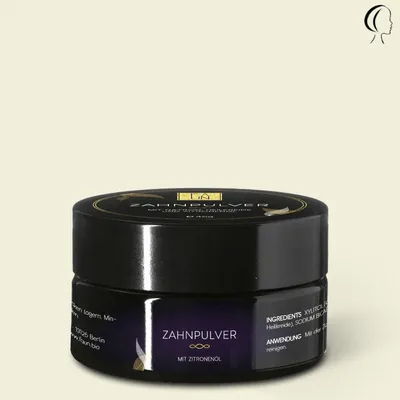 Produktbild von Zahnpulver mit Zitronenöl - 45g