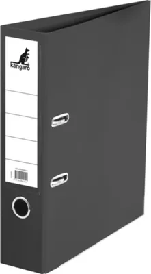 Obrázok produktu pre Kangaro Zložka A4 2r 75 mm PP/PP čierna
