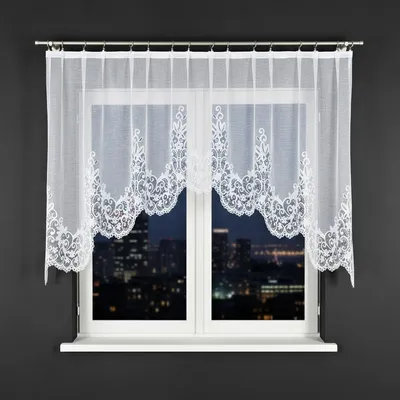 Zdjęcie produktu dla Zasłona dekoracyjna do klapek BERENIKA 120 biała 330x120 cm MyBestHome