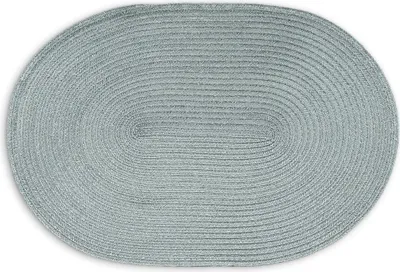 Obrázok produktu pre Oválna podložka 45 x 31 cm sivomodrá