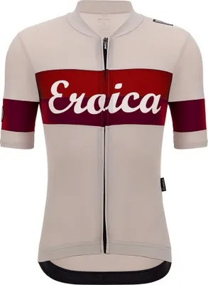 Produktbild von Santini Eroica Quiete Kurzarm-radtrikot Beige 3XL Mann Beige 3XL