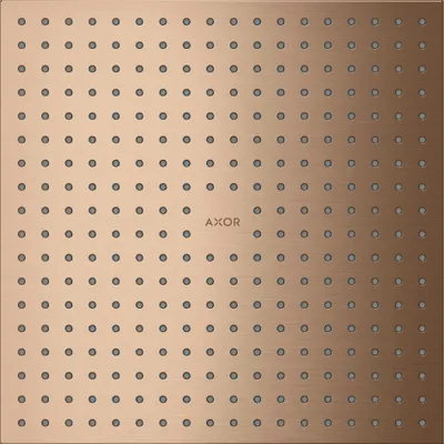 Produktbild von hansgrohe AXOR ShowerSolutions Kopfbrause 300/300 2-jet, Decke-Aufputz, 35321310