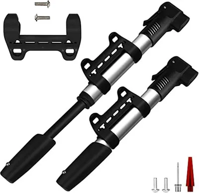 Produktbild von E Scooter E Bike Handpumpe Fahrrad Pumpe mit Ventil Set Adapter