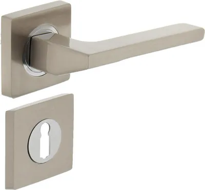 Produktbild von Türklinke Ben BB-Rosette Nickel matt
