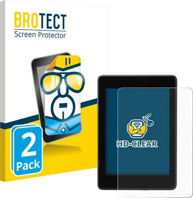 Produktbild von 2x Für Amazon Kindle Paperwhite 2018 (10. Gen.) Schutzfolie BROTECT Displayschutz Display Schutz Folie Klar Transparent