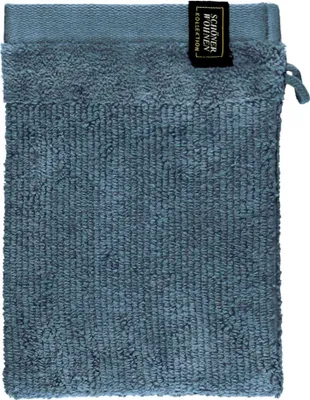 Produktbild von SWK Waschhandschuh 6er Set blau - 16 x 21 cm