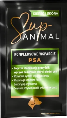 Produktbild von Postbiotikum für Hunde Supanimal Butyrat Gesunde Haut Fell Nahrungsergänzungsmittel