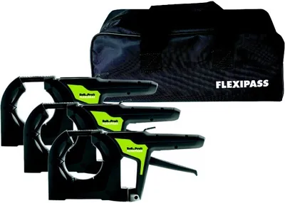 Immagine prodotto di Roll..Profi Flexipass Set inkl. Profitasche – 3-teiliges Kabelführungssystem