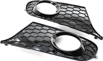 Produktbild von Ersatz-Nebelscheinwerferabdeckung (Wabenform) für VW Golf 6 MK6 (Nicht-GTI) 2009–2013, OEM 5K0853665 5K0853666
