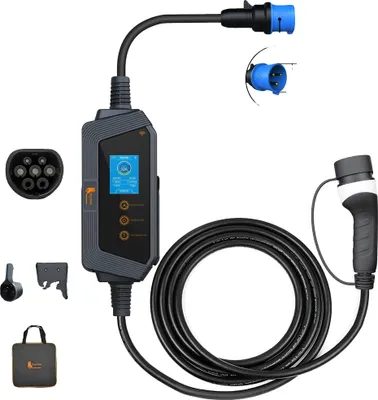Image de Chargeur EV portable, Contrôle App intelligent, Courant de charge réglable, 7KW APP
