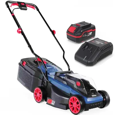Produktbild von GÜDE City Rasenmäher RM 18-0.32 BL 18V 32 cm, Akku 4.0 Ah, Ladegerät )