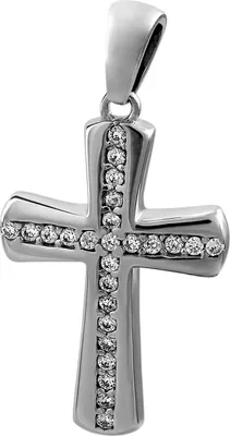 Image de SilberDream Colliers Pendentif Zirconia 925 Argent Croix Femme Bijoux SDH425W