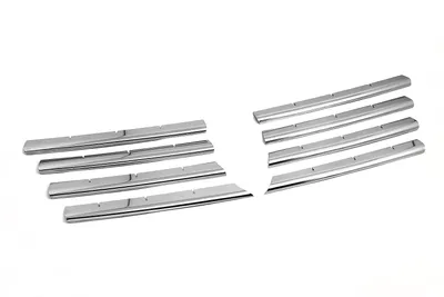 Chrom Kühlergrill Grill Leisten SET Selbstklebend für VW T5 V ab 2003-2009 – Produktansicht