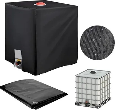 Produktbild von Famanu IBC-Behälterabdeckung 1000L - wasserdicht, Oxford-Stoff