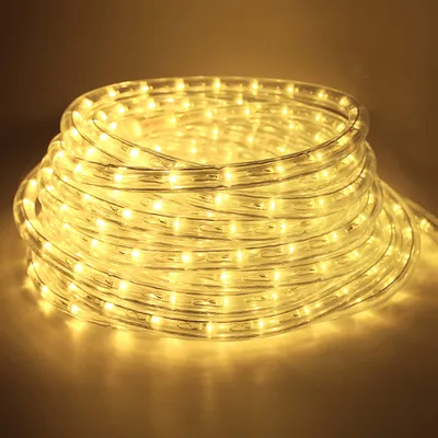 Imagen del producto de Manguera LED Forever Speed de 6 metros para exteriores, con 216 LEDs, resistente al agua. Manguera LED para decoración y iluminación en exteriores, ideal para Navidad, con luz blanca cálida