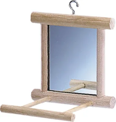 Produktbild von Nobby Holzspiegel mit Landeplatz, 10 x 10 x 10 cm, 1 Stück