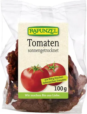 Produktbild von Rapunzel - ganze Tomaten getrocknet - 100g
