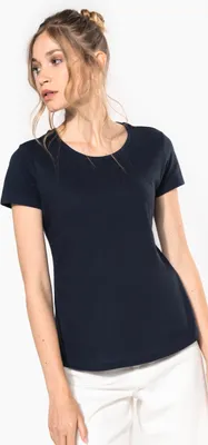 Produktbild von Kariban Damen-T-Shirt BIO150IC mit Rundhalsausschnitt